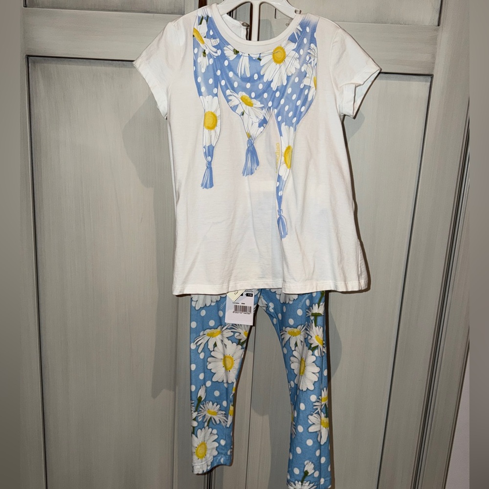 Monnalisa
Floral-print cotton set